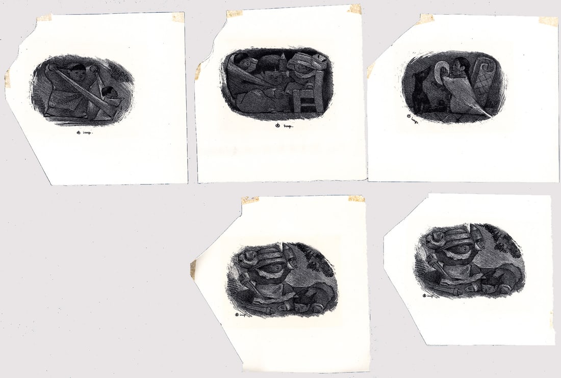 Jean Charlot (5) Small Prints (1 of 6)