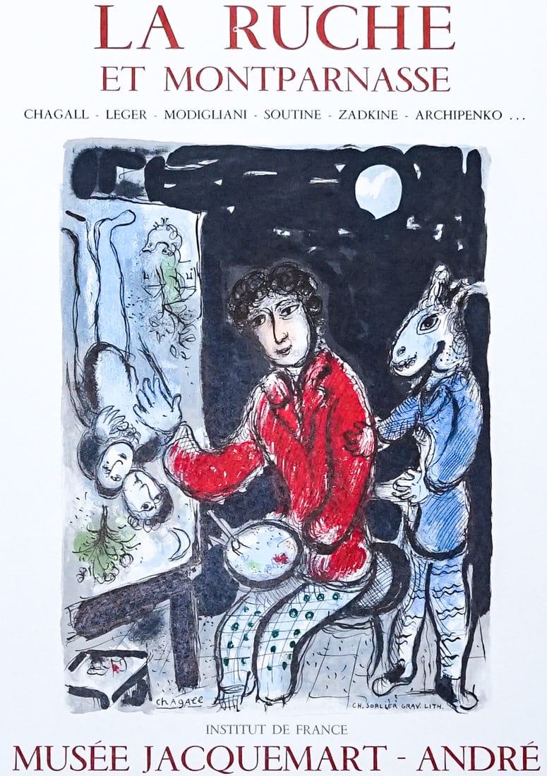 Marc Chagall Mourlot Poster La Ruche 1979 (1 of 3)