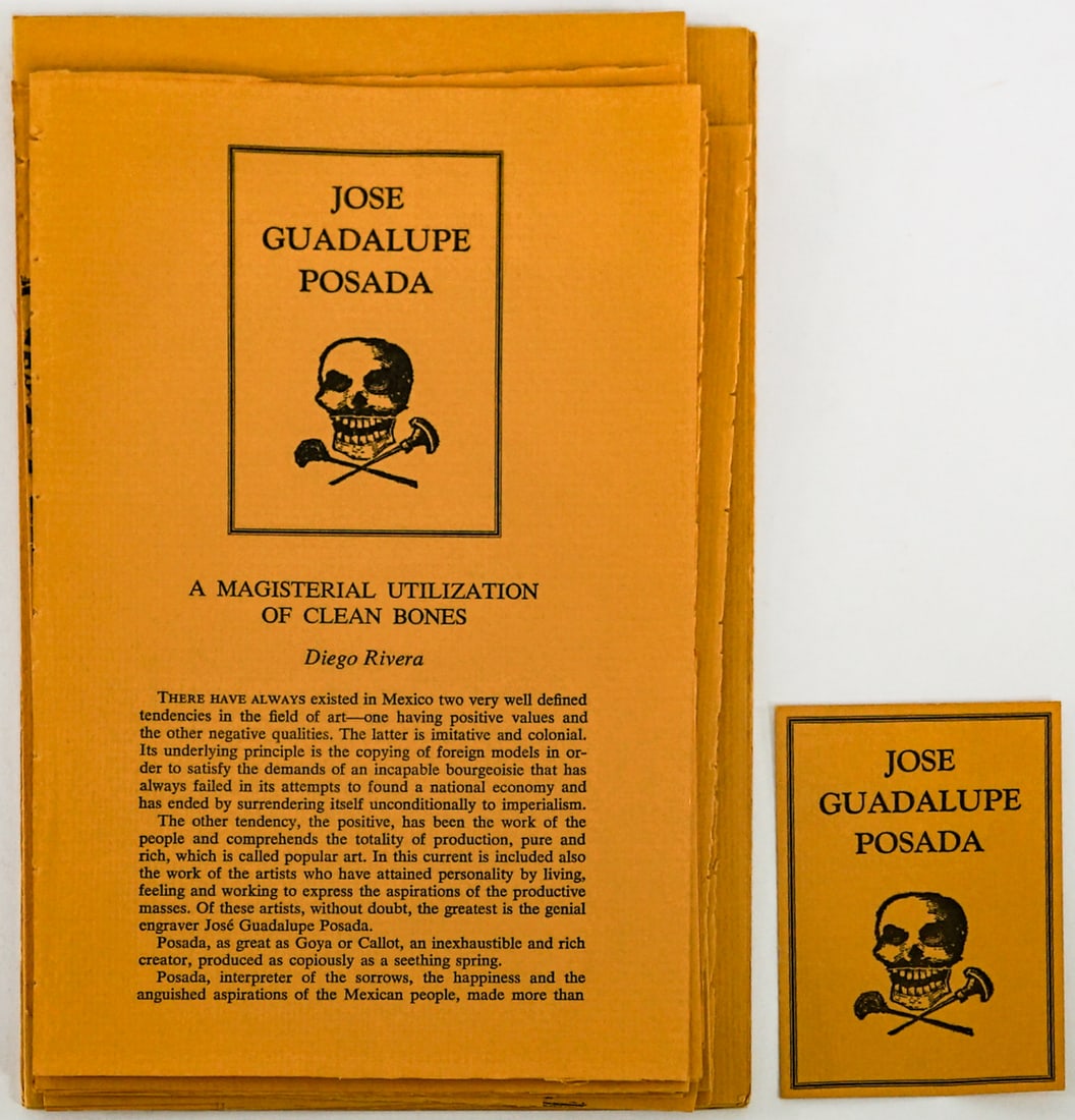 Jose Posada A Magical Utilization Woodcuts: Jose Posada A Magical Utilization of Clean Bones Woodcuts by Diego Garcia. This is softcover and has been unassembled (pages may not be in correct order). Also included is Printmaker to the Mexican Pe