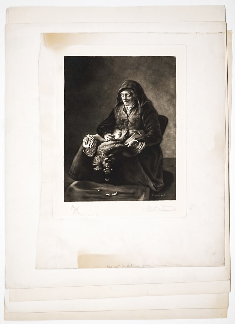 S. Arlent Edwards (5) Etchings SIGNED [People] (1 of 6)