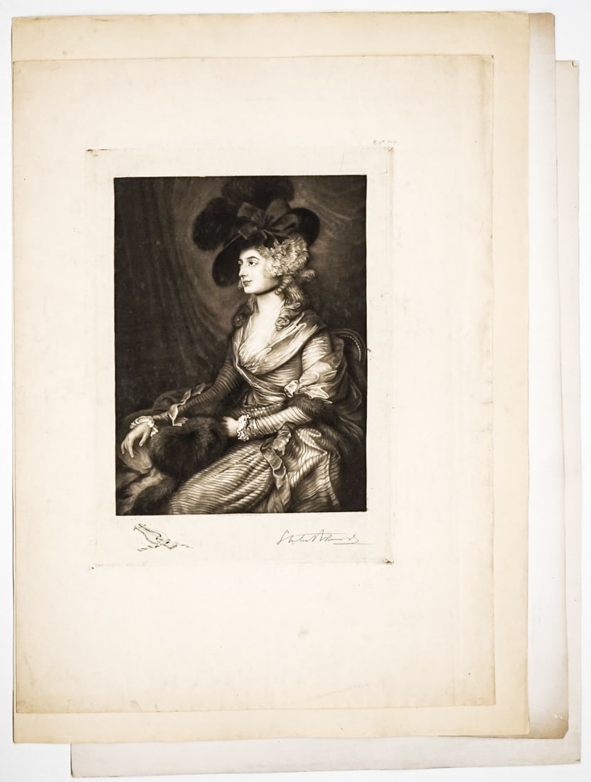 S. Arlent Edwards (4) Etchings SIGNED [People] (1 of 5)