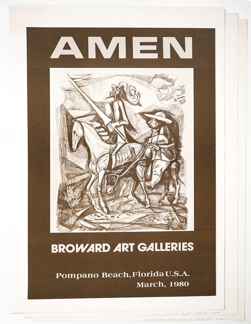 Irving Amen (3) Tribes Color Lithos (1) Poster (1 of 5)