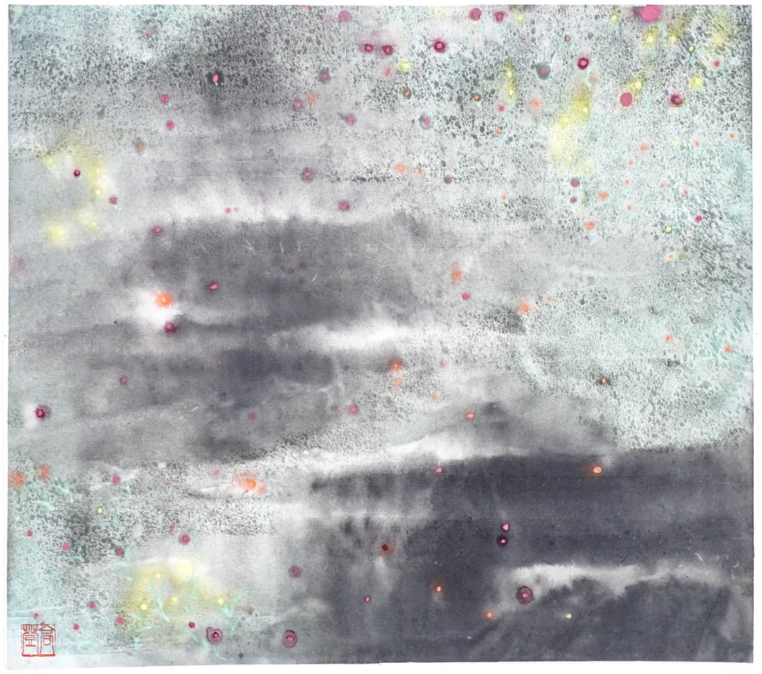 Soo Kim Gordon Original in Ink & Colors (1 of 4)