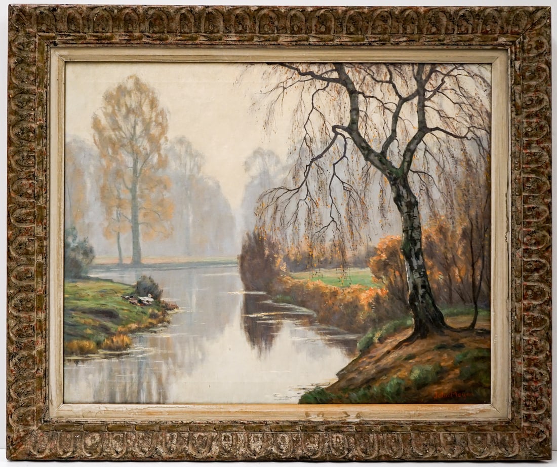 John Meyer Large Original Oil on Canvas (1 of 6)