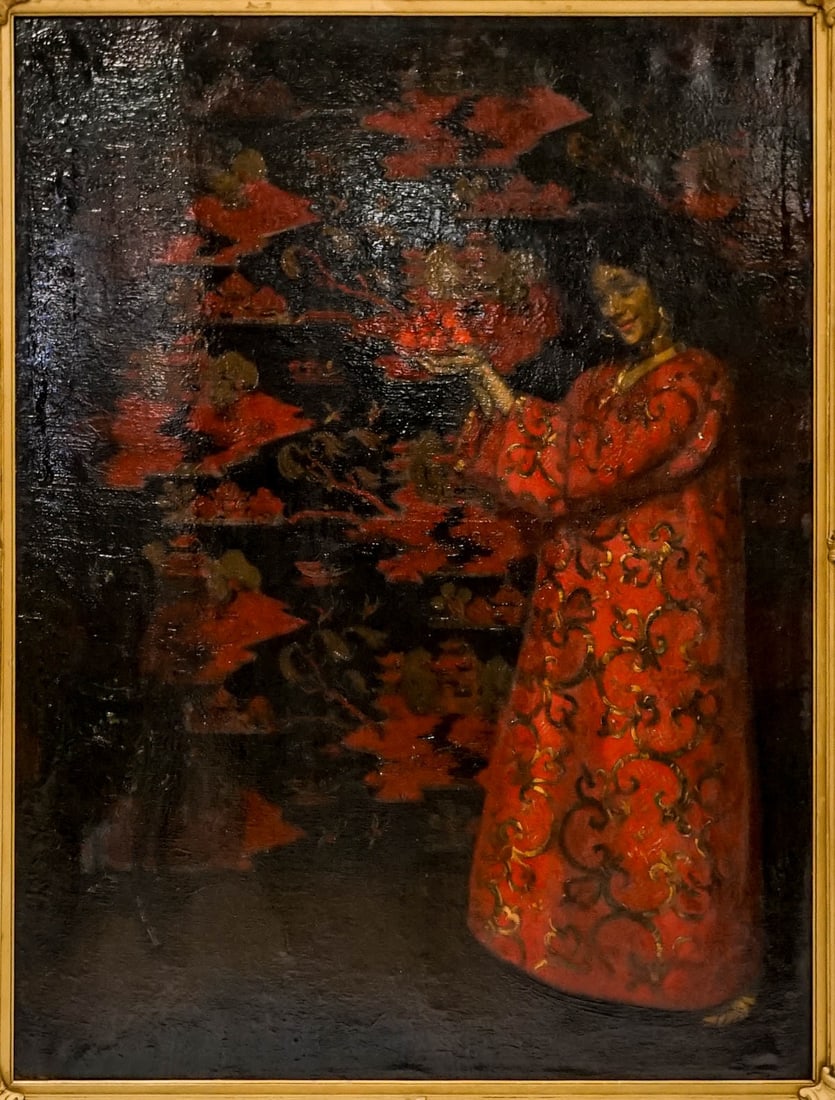 John Mansfield Crealock Large Oil Painting - 2
