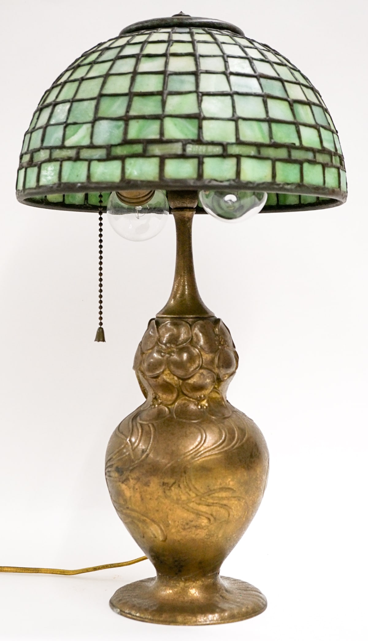 Tiffany Studios Lotus Table Lamp Base 630 (1 of 6)