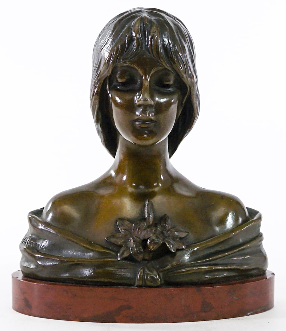 L.V. Deposse Bronze Garanti Au Titre Bust (1 of 5)