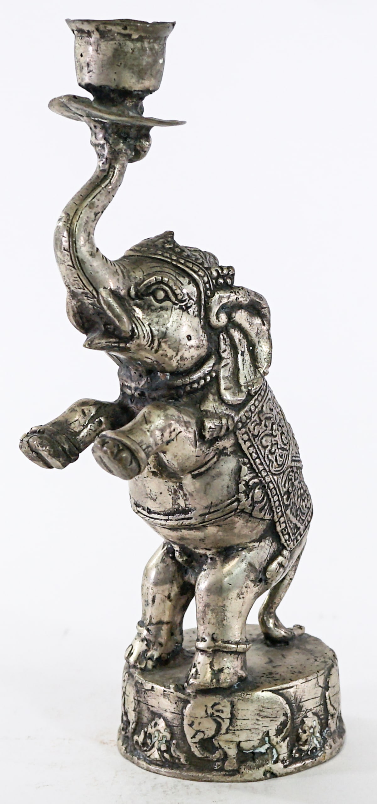Vintage Elephant 9.25IN Candleholder (1 of 4)