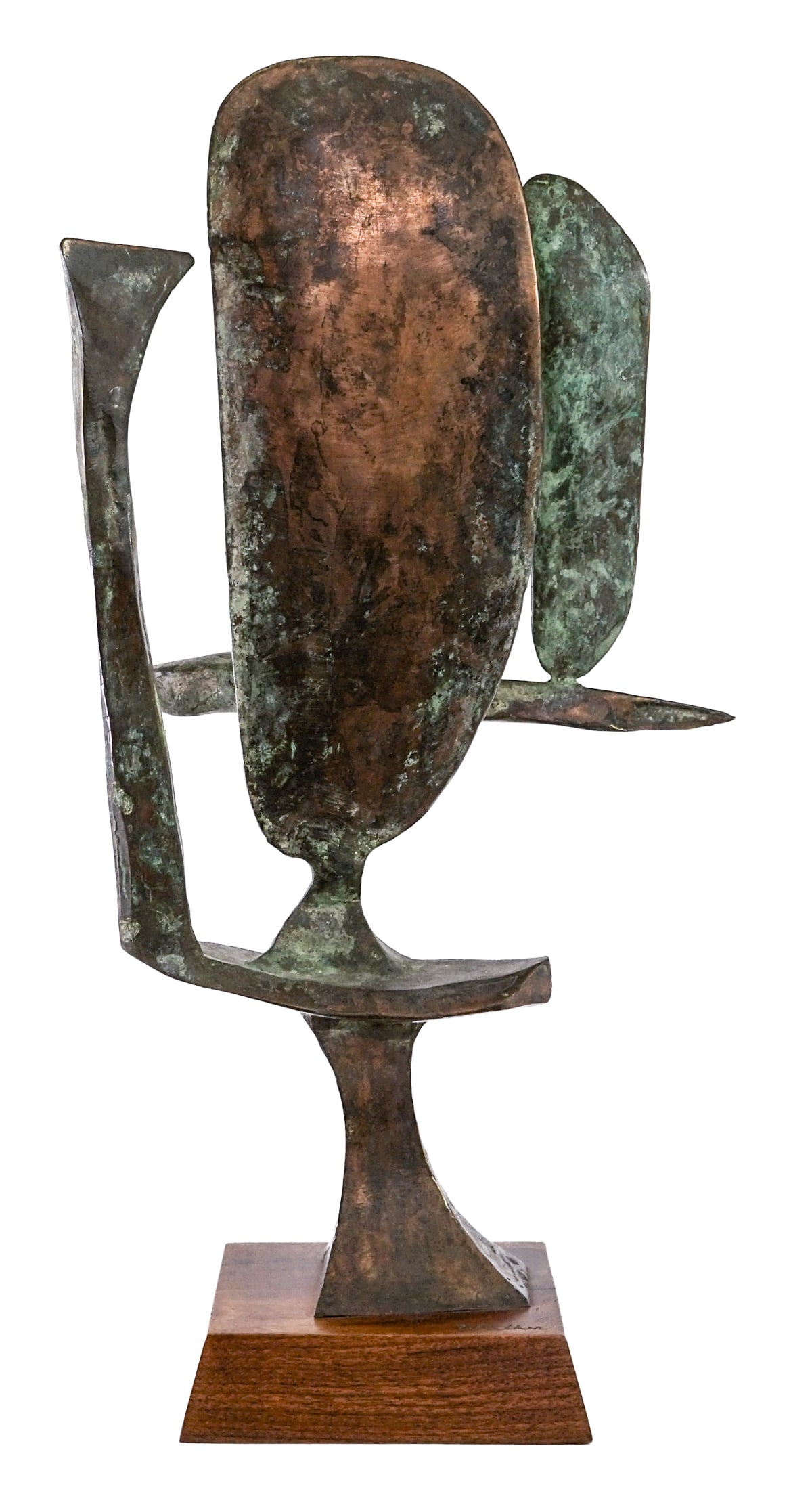 Stephen Walker 25IN Abstract Bronze Sculpture (1 of 5)