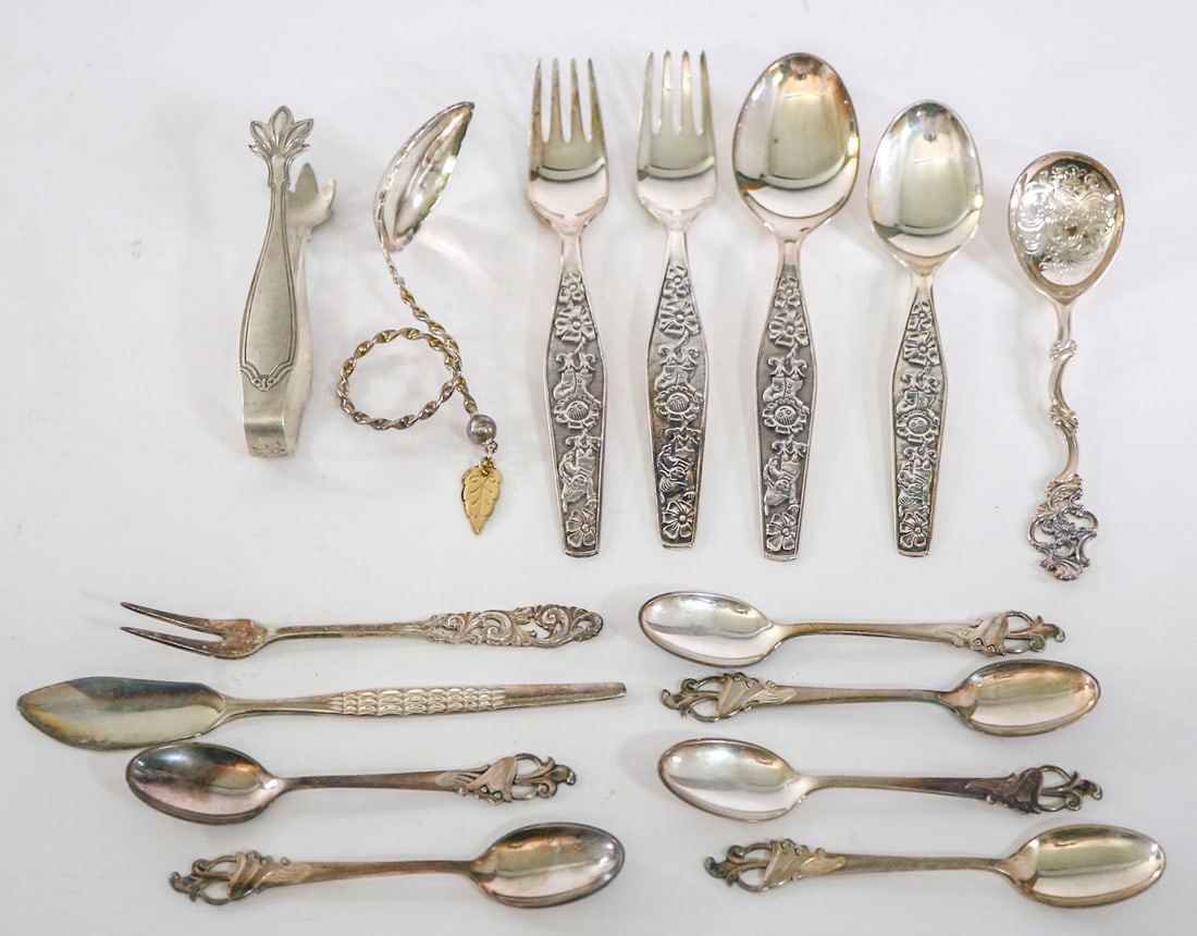 Sterling Silver 830 Flatware (15) 224g (1 of 10)