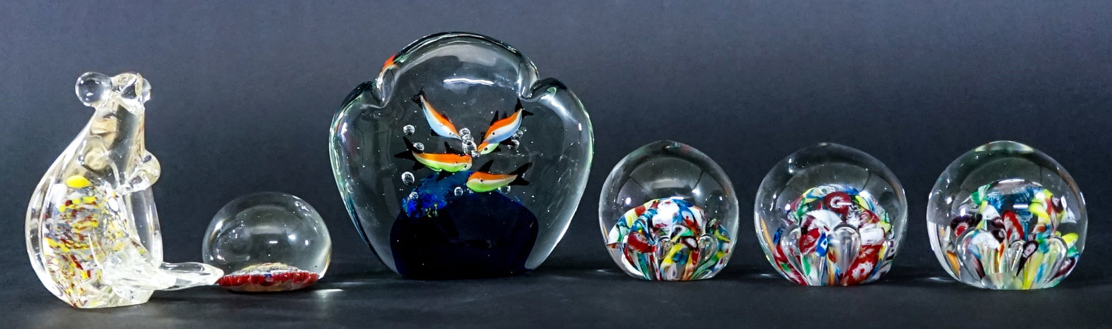 Art Glass (5) Paperweights [Contemporary Chinese] (1 of 6)