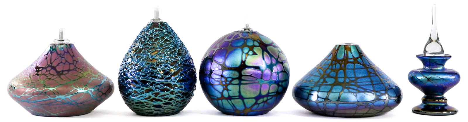 Stuart Ableman SIGNED (5) Art Glass Items (1 of 4)