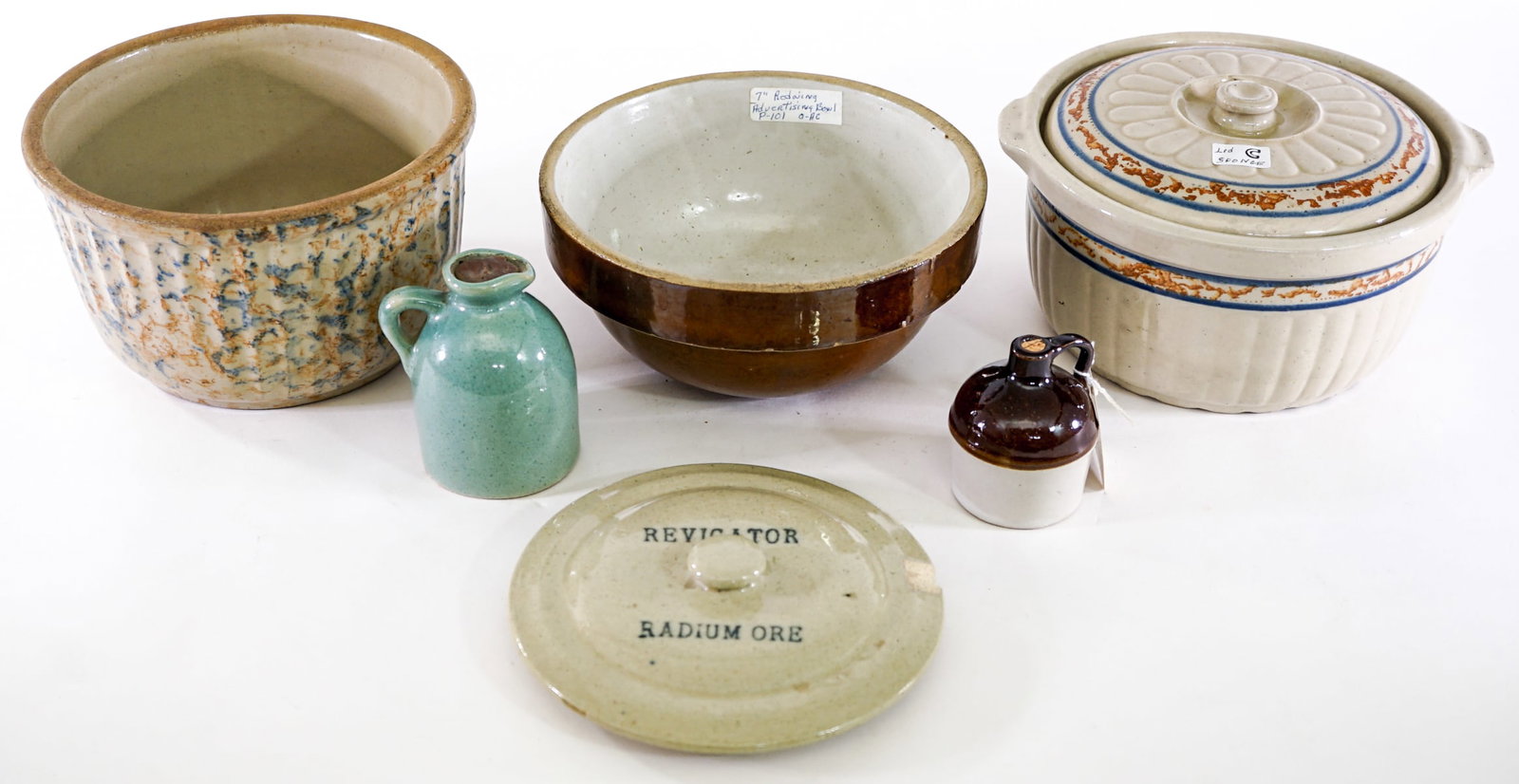 Pottery Advertising (7) Items [Spongeband] (1 of 6)