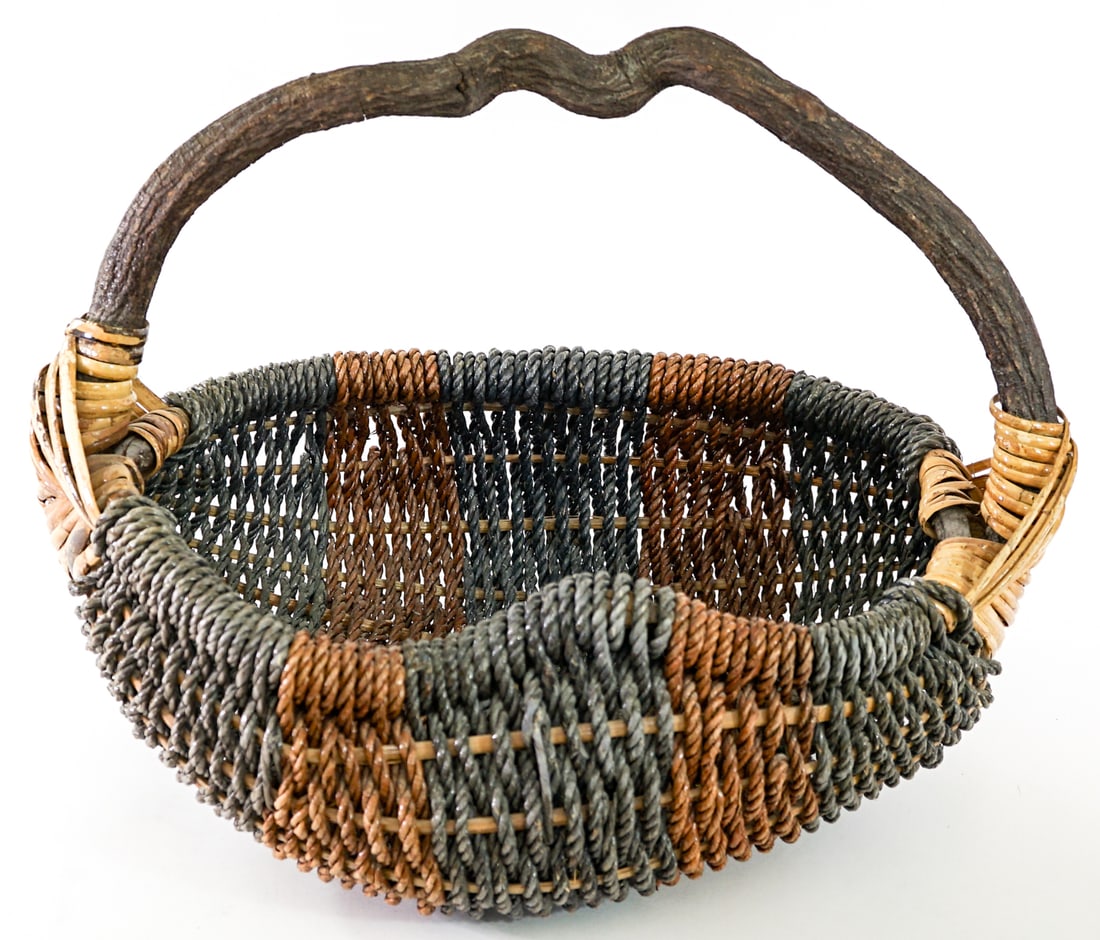 Woven (3) Handled Baskets - 3
