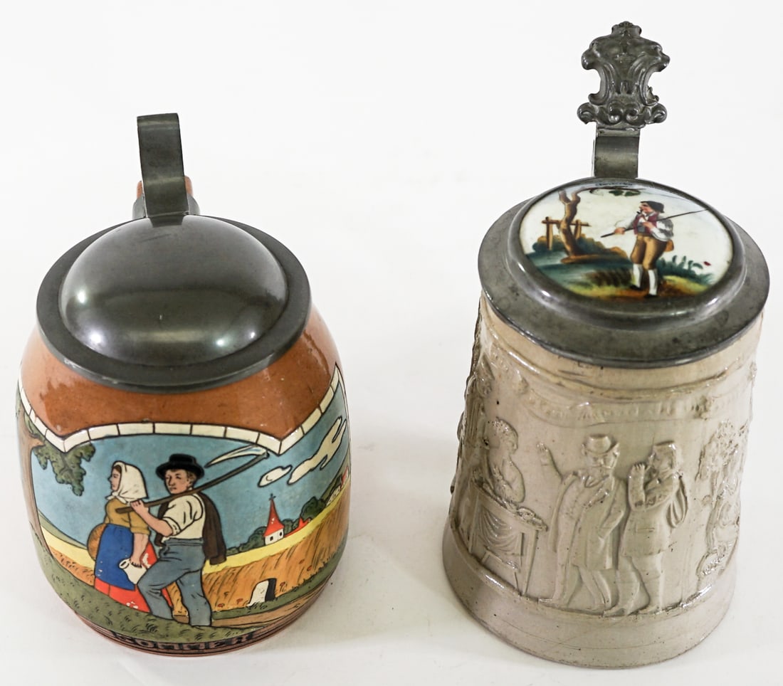 German (2) Steins - 2