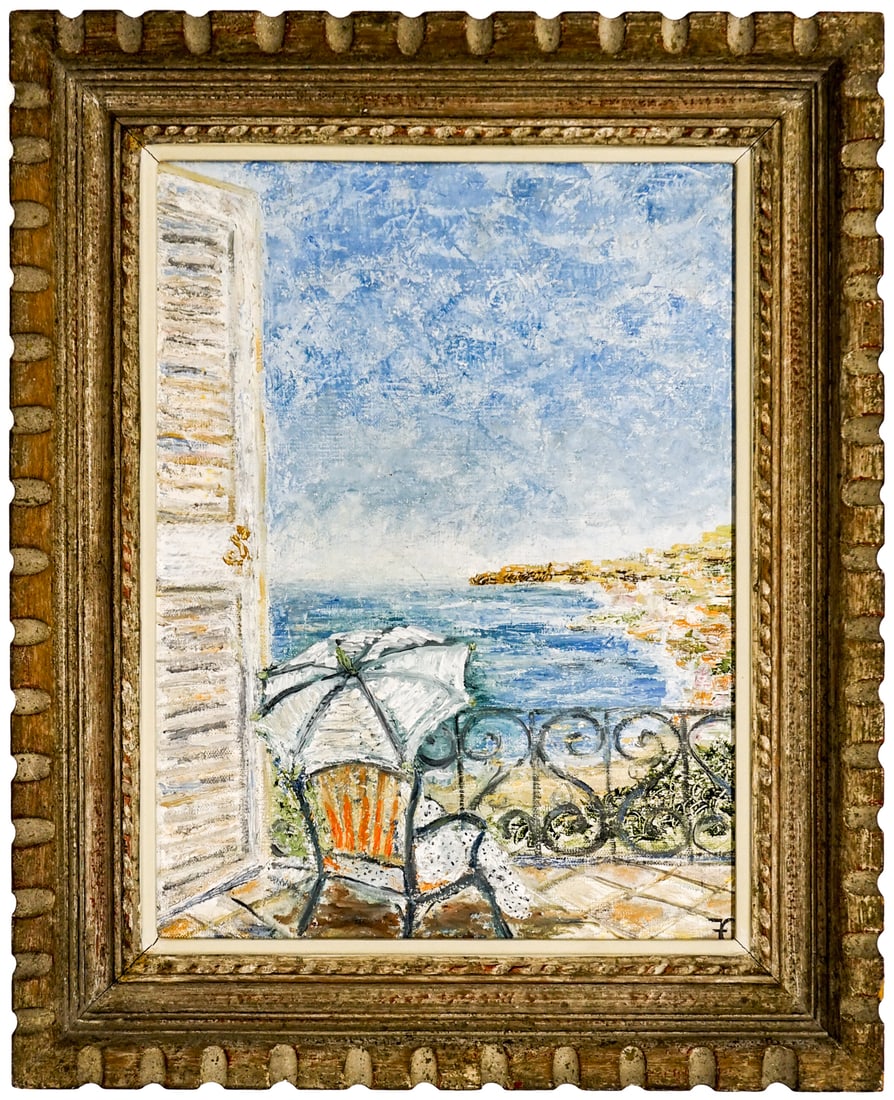Signed Original Oil Painting (Signed/Dated): Measures 12 x 16 inches image size. Measures 21 x 17 x 2 inches framed. Excellent condition. Signed, dated and titled verso. Lot measures 21 in. H x 17 in. W x 2. in. D for shipping purposes only. The