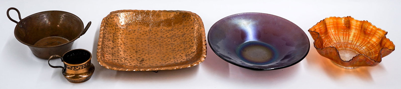 Group of Glass, Copper (Metalware) (1 of 4)