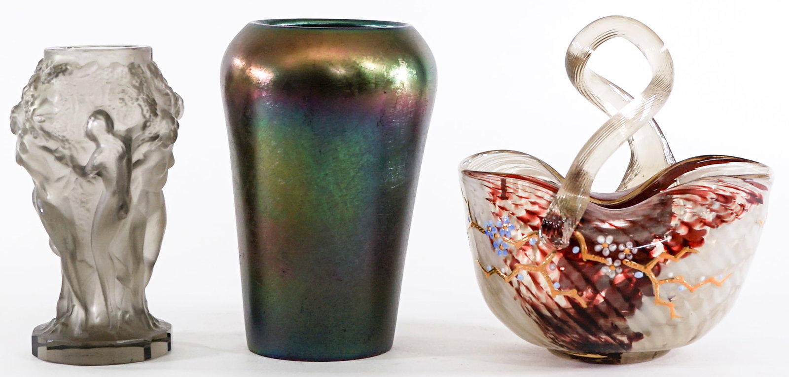Art Glass (3) Decorative Items (1 of 4)