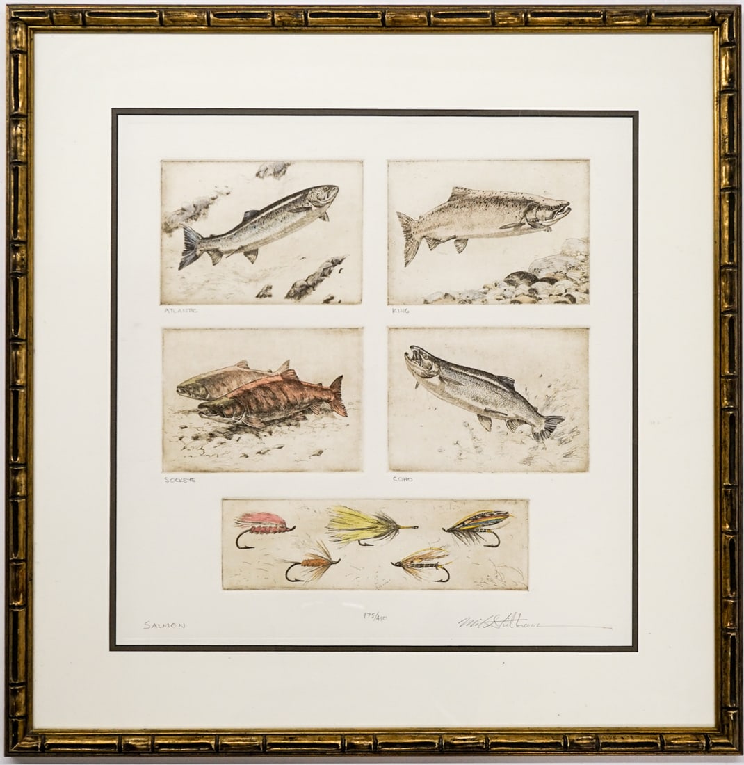 Michael Stidham Signed & Numbered Etching (1 of 3)