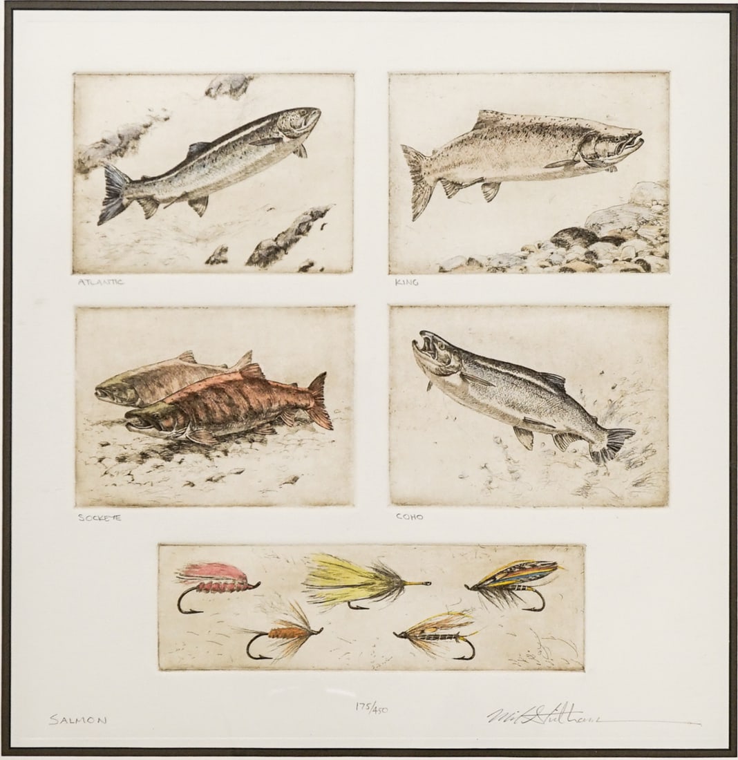 Michael Stidham Signed & Numbered Etching - 2