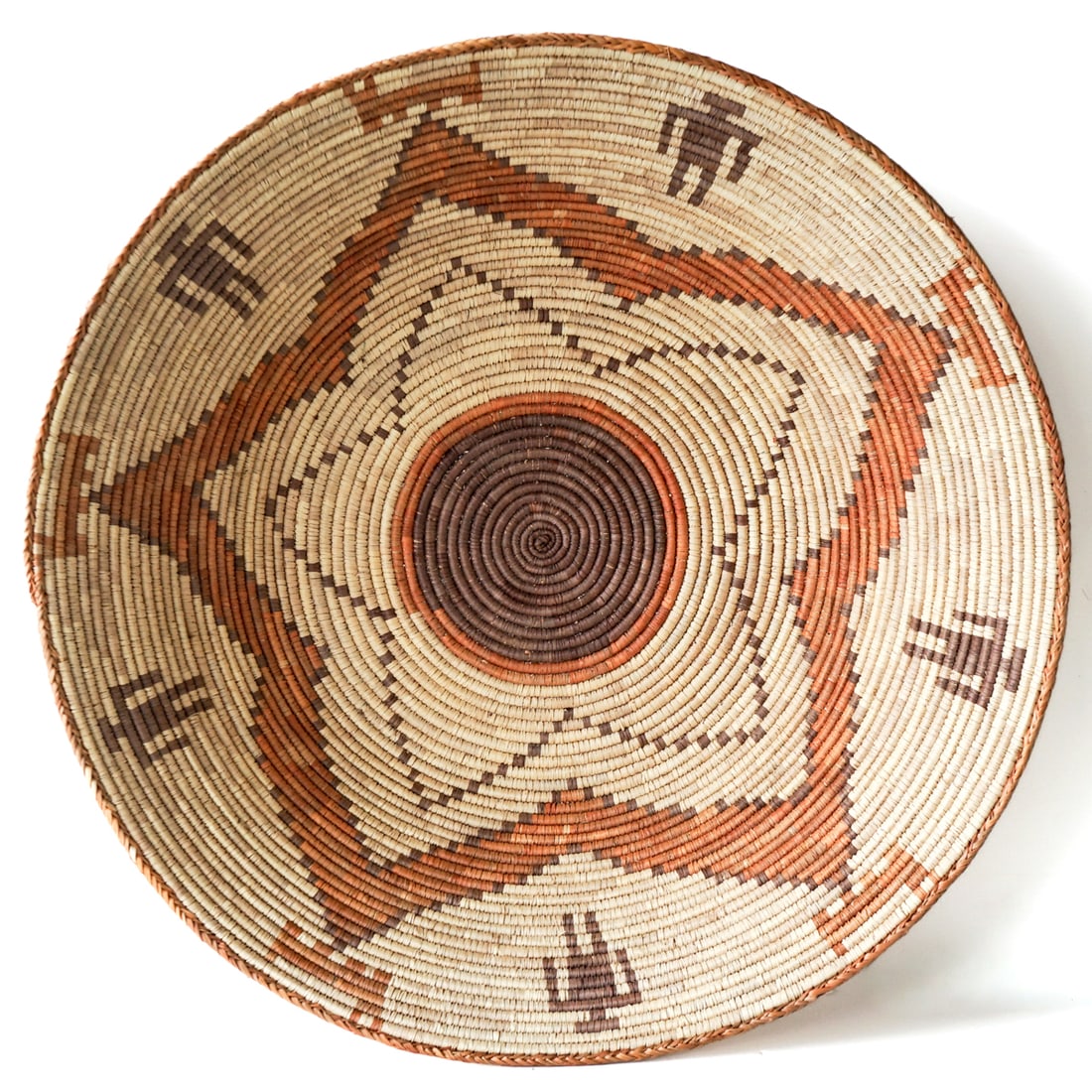 Large Handwoven Basket (1 of 5)