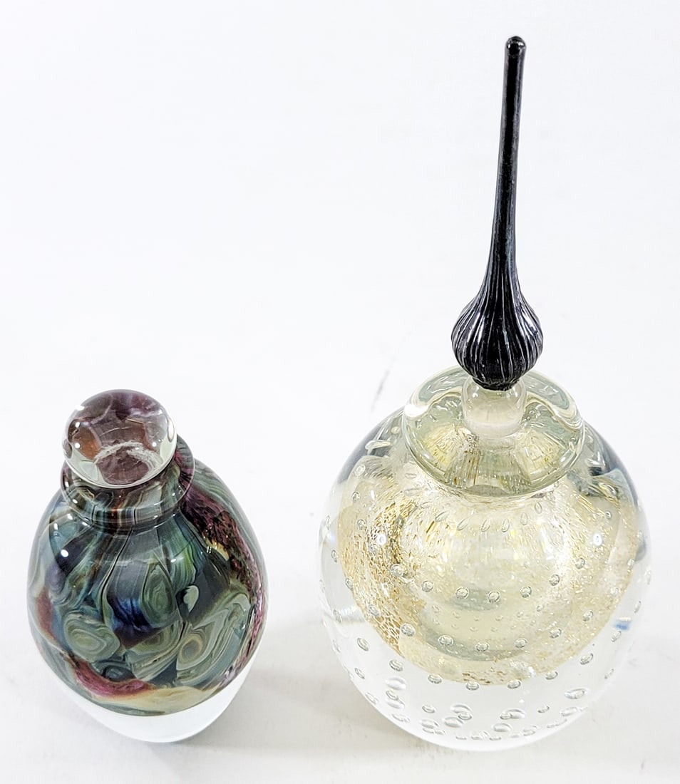 Robert Eickholt (2) SIGNED Perfume Bottles - 2