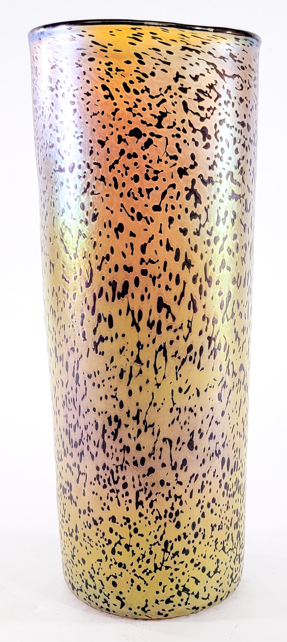 Magic Sands 12IN Iridescent Art Glass Vase (1 of 5)