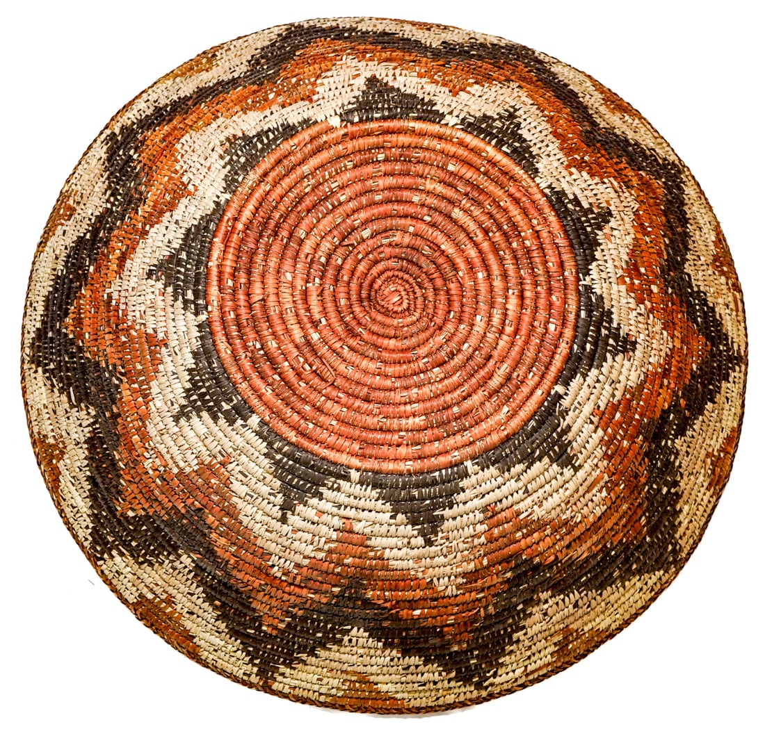 Handwoven (6) Baskets - 12