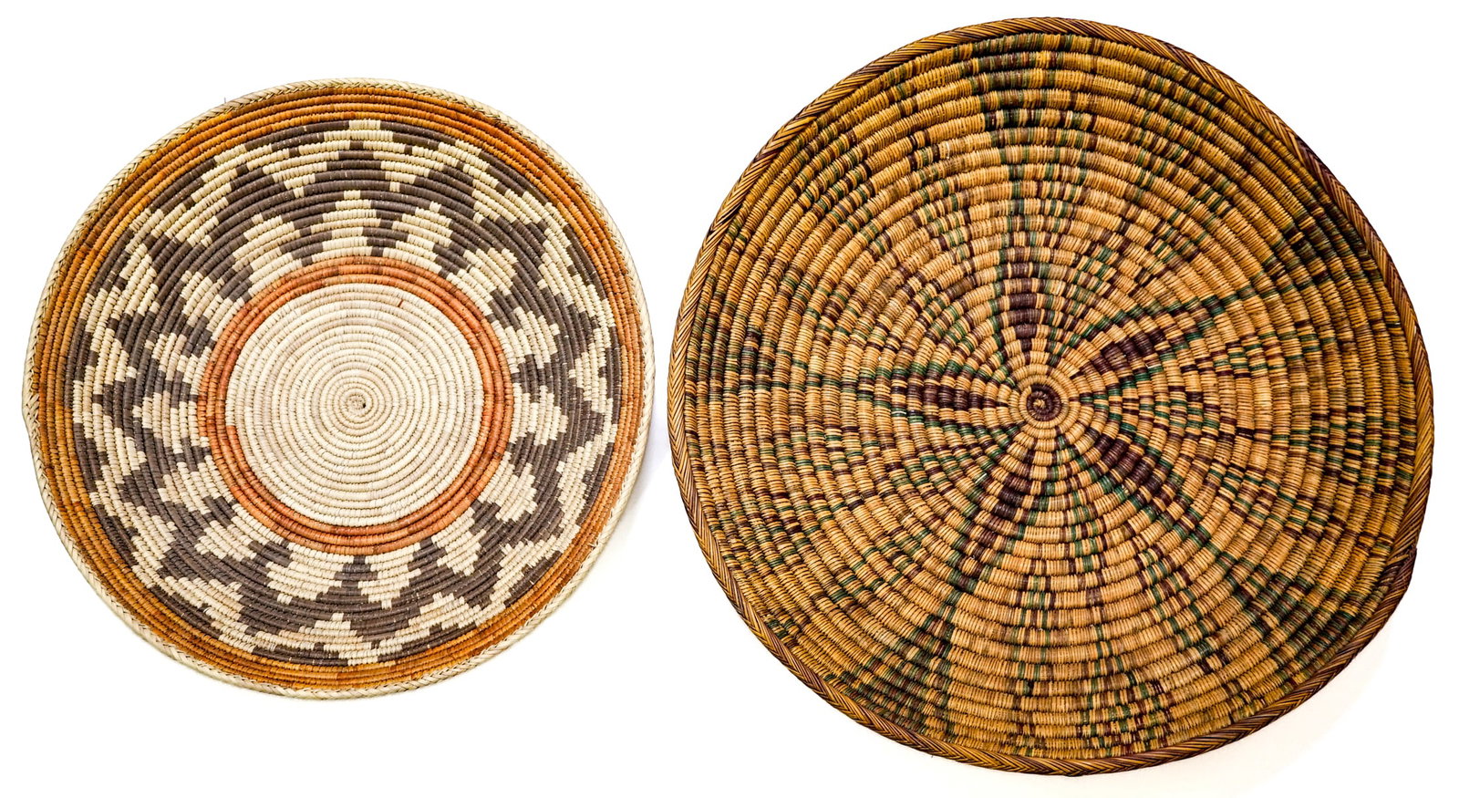Handwoven (6) Baskets - 3