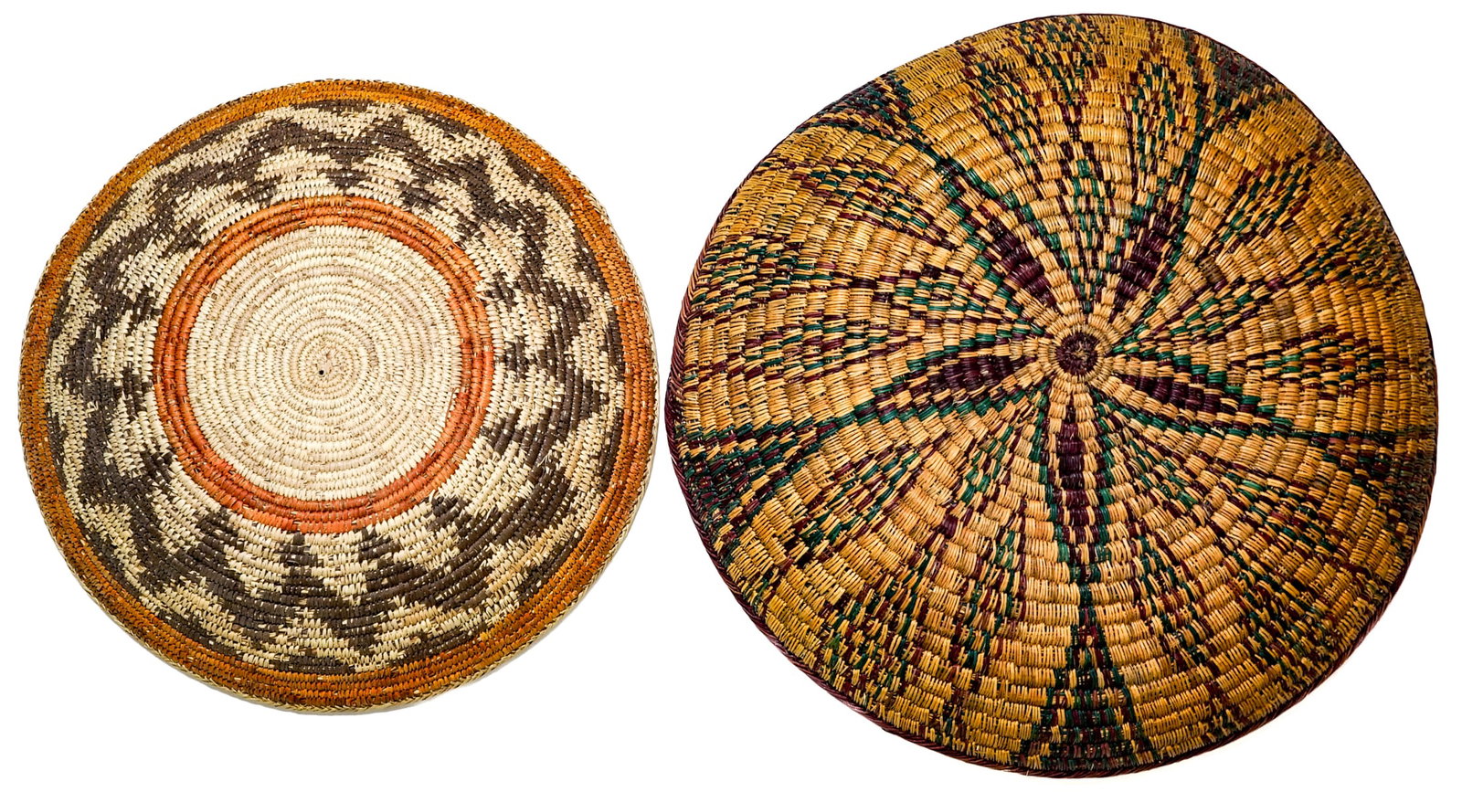 Handwoven (6) Baskets - 4
