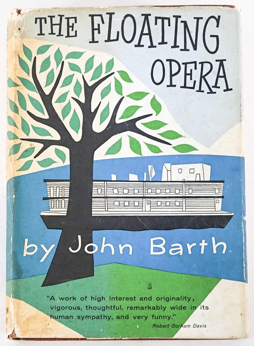The Floating Opera by John Barth SIGNED 1956 (1 of 9)