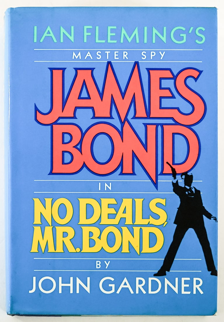 James Bond - No Deals by Gardner SIGNED (1 of 8)