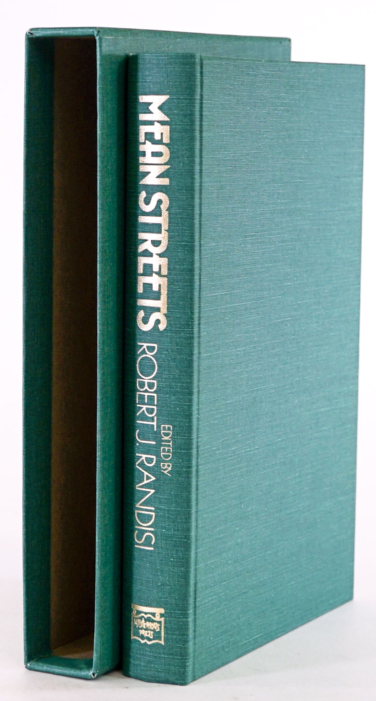 Mean Streets by Robert Randisi MULTI-SIGNED #193: Mean Streets: The Second Private Eye Writers of America Anthology by Robert Randisi multi-signed by authors and numbered 193 of 250 copies. The Mysterious Press 1986 1st 1st. Green covers with slipcas