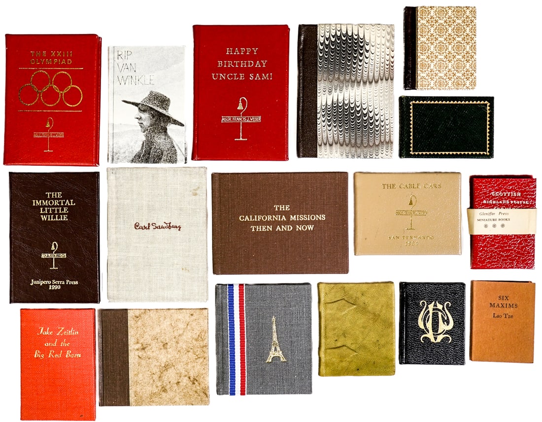 Miniature (17) Books [Assorted Topic] (1 of 20)