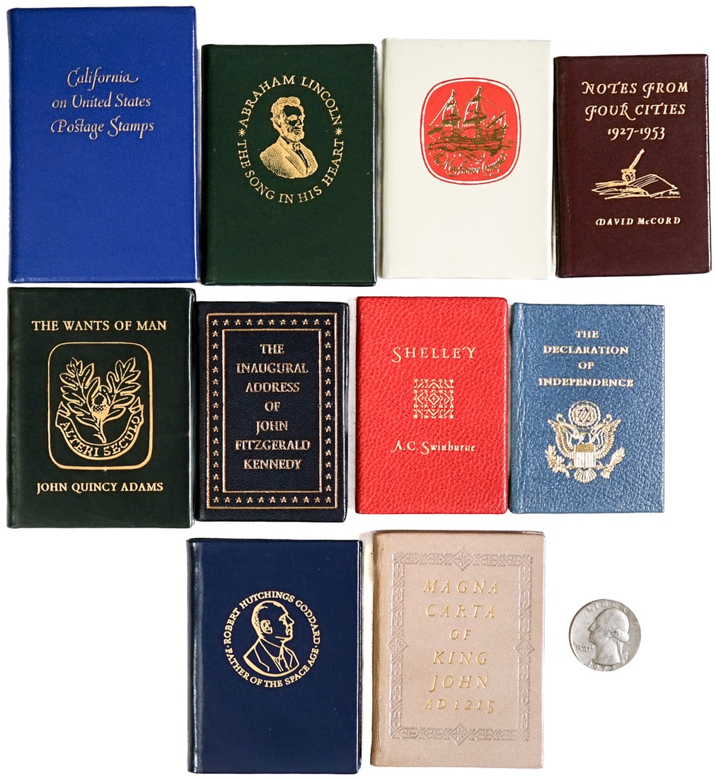 Miniature (10) Books [Achille J. St. Onge] (1 of 7)
