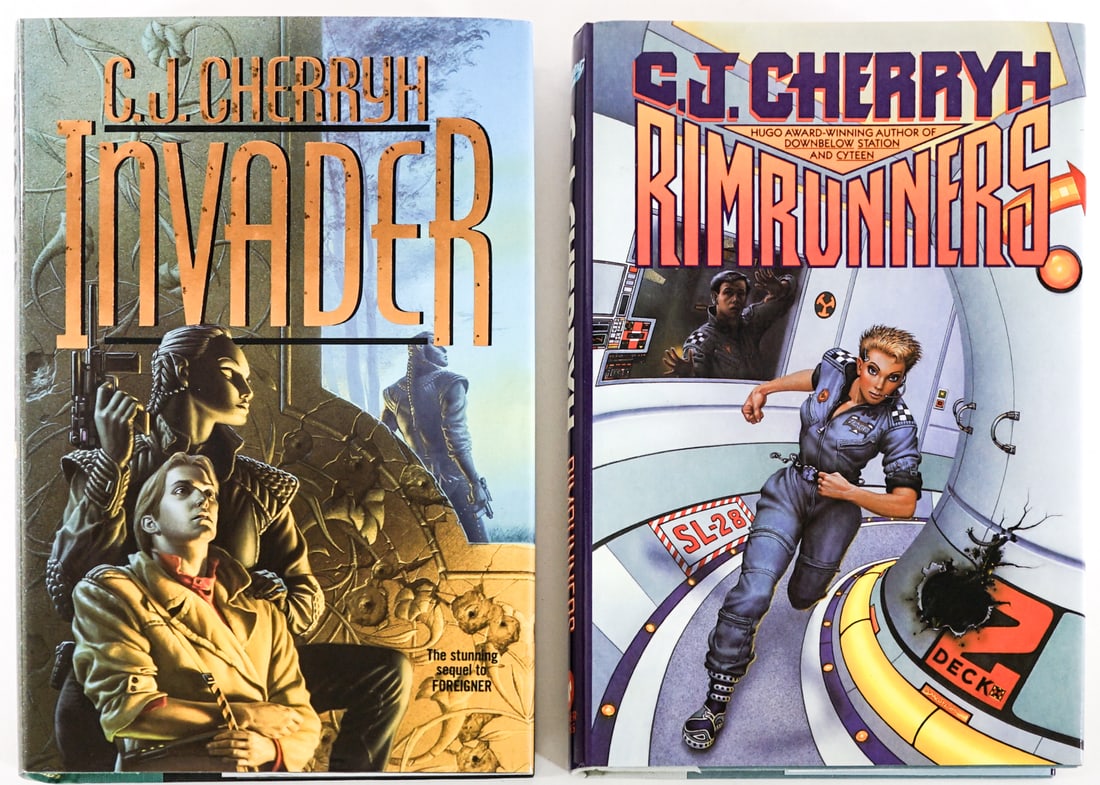 C. J. Cherryh (2) SIGNED Sci-Fi Books (1 of 13)