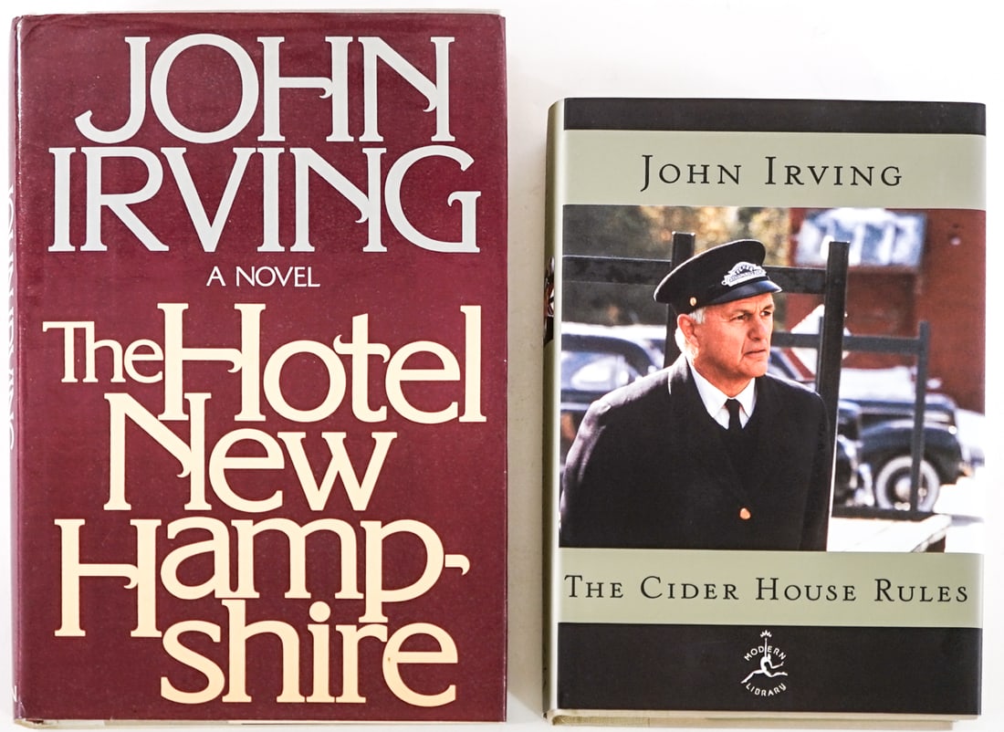 John Irving (2) SIGNED Novels (1 of 14)