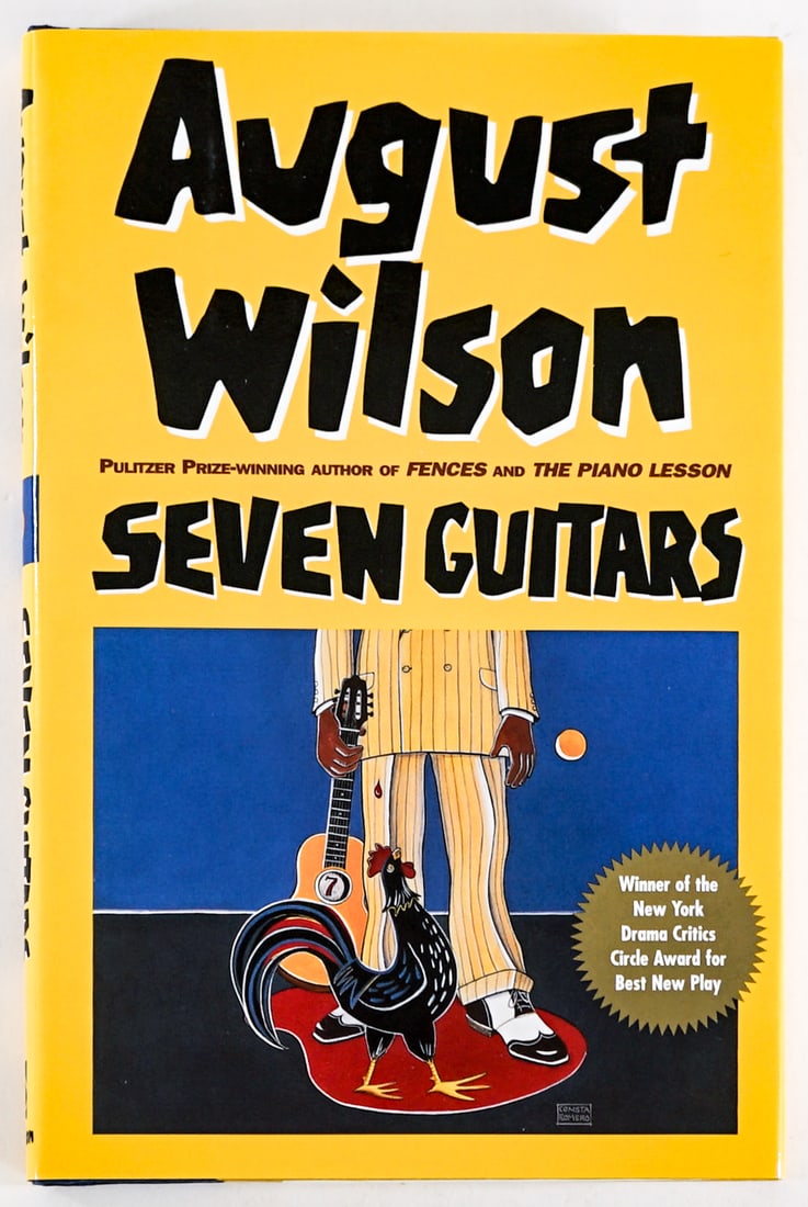 Seven Guitars by August Wilson 1996 1st SIGNED (1 of 8)
