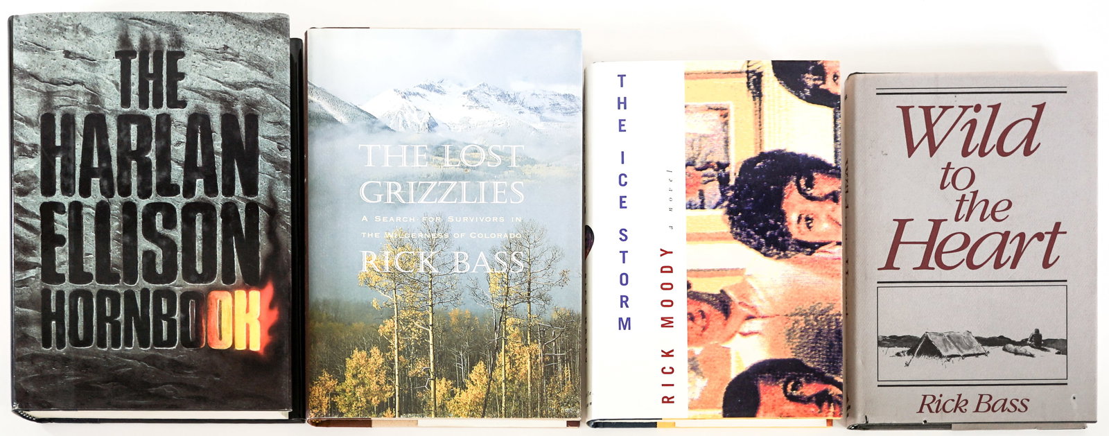 Author SIGNED (4) Books [Rick Bass] (1 of 19)