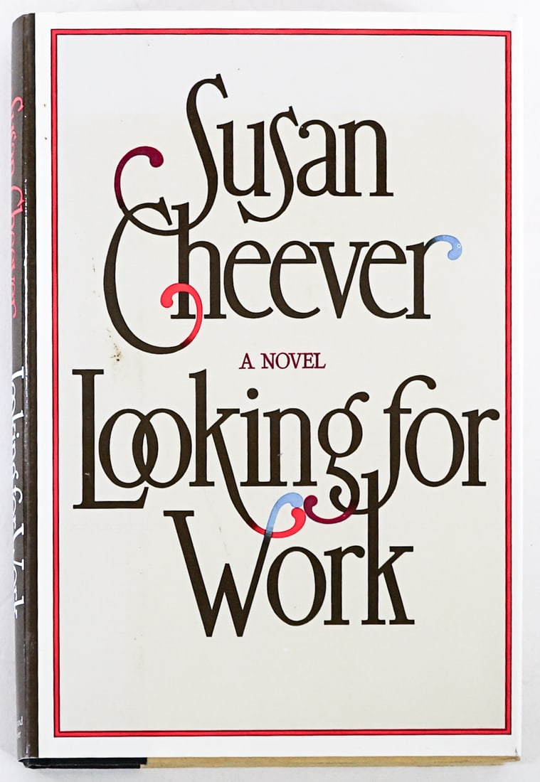 Looking for Work by Susan Cheever SIGNED 1979 (1 of 8)