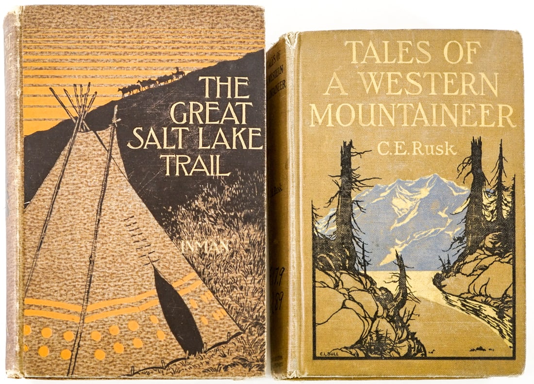 Antique (2) Books [Western - Buffalo Bill] (1 of 10)