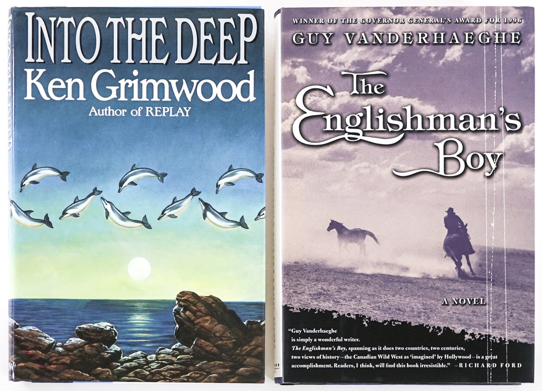 Author SIGNED w/ Inscription (2) Novels (1 of 13)