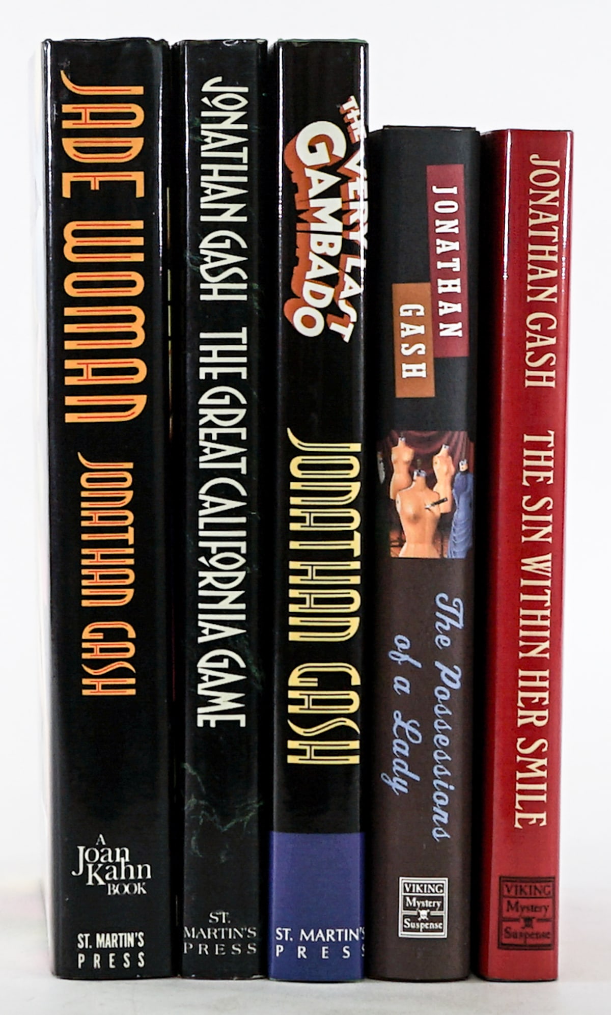 Jonathan Gash (5) SIGNED Mystery Books (1 of 3)