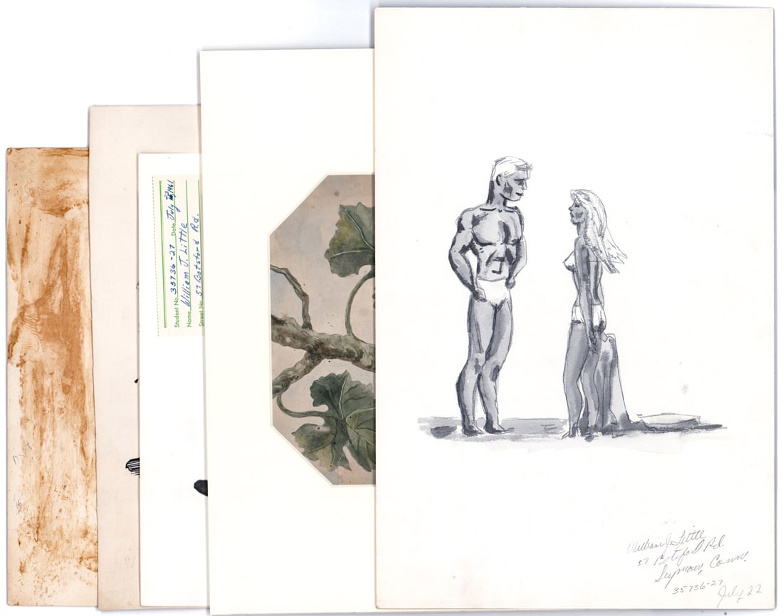 Original Drawings / Watercolors (5) [People] (1 of 7)