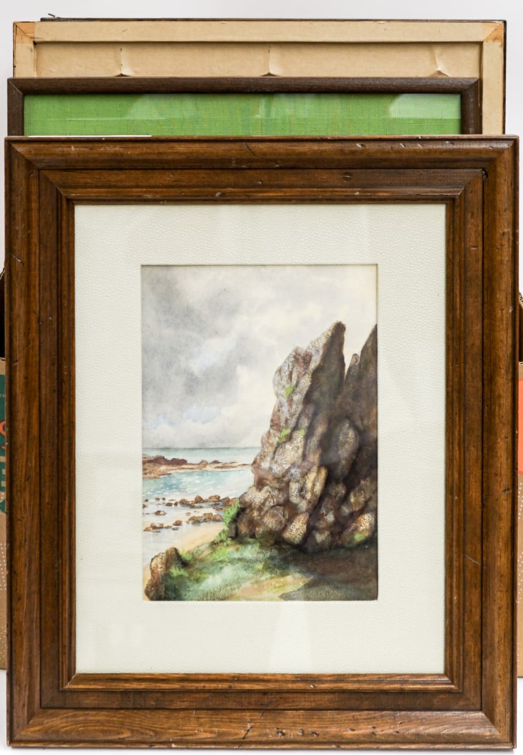 Edith Bell Framed Watercolors (1 of 13)