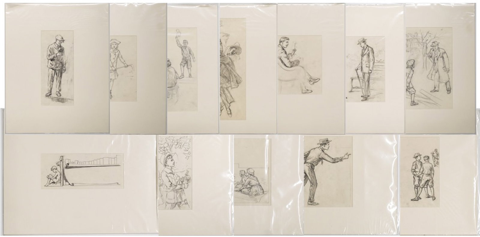 George Tobin (1864-1956) Originals Studies (1 of 13)