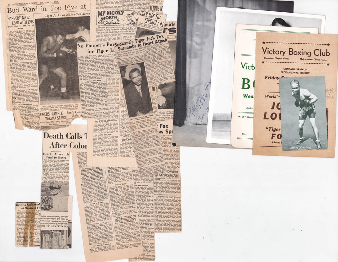 Boxing Memorabilia [Spokane, Washington] (1 of 5)