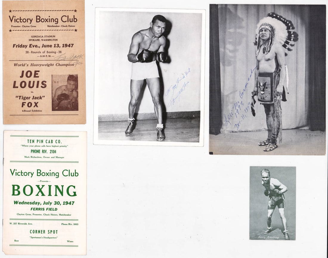 Boxing Memorabilia [Spokane, Washington] - 2