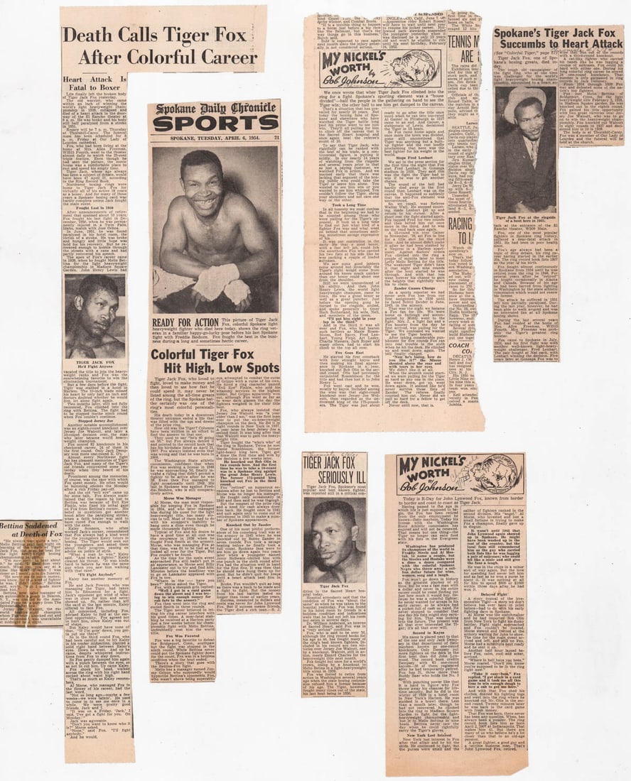 Boxing Memorabilia [Spokane, Washington] - 4