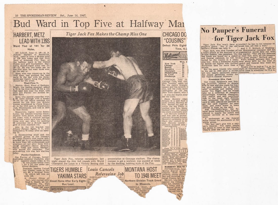 Boxing Memorabilia [Spokane, Washington] - 5